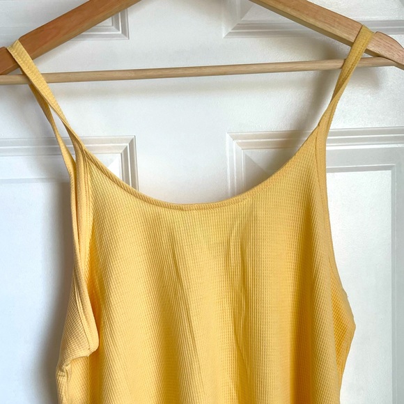 NWT Athleta Wind Down Sleep Cami Tank Top Size M Waffleknit - Picture 4 of 9